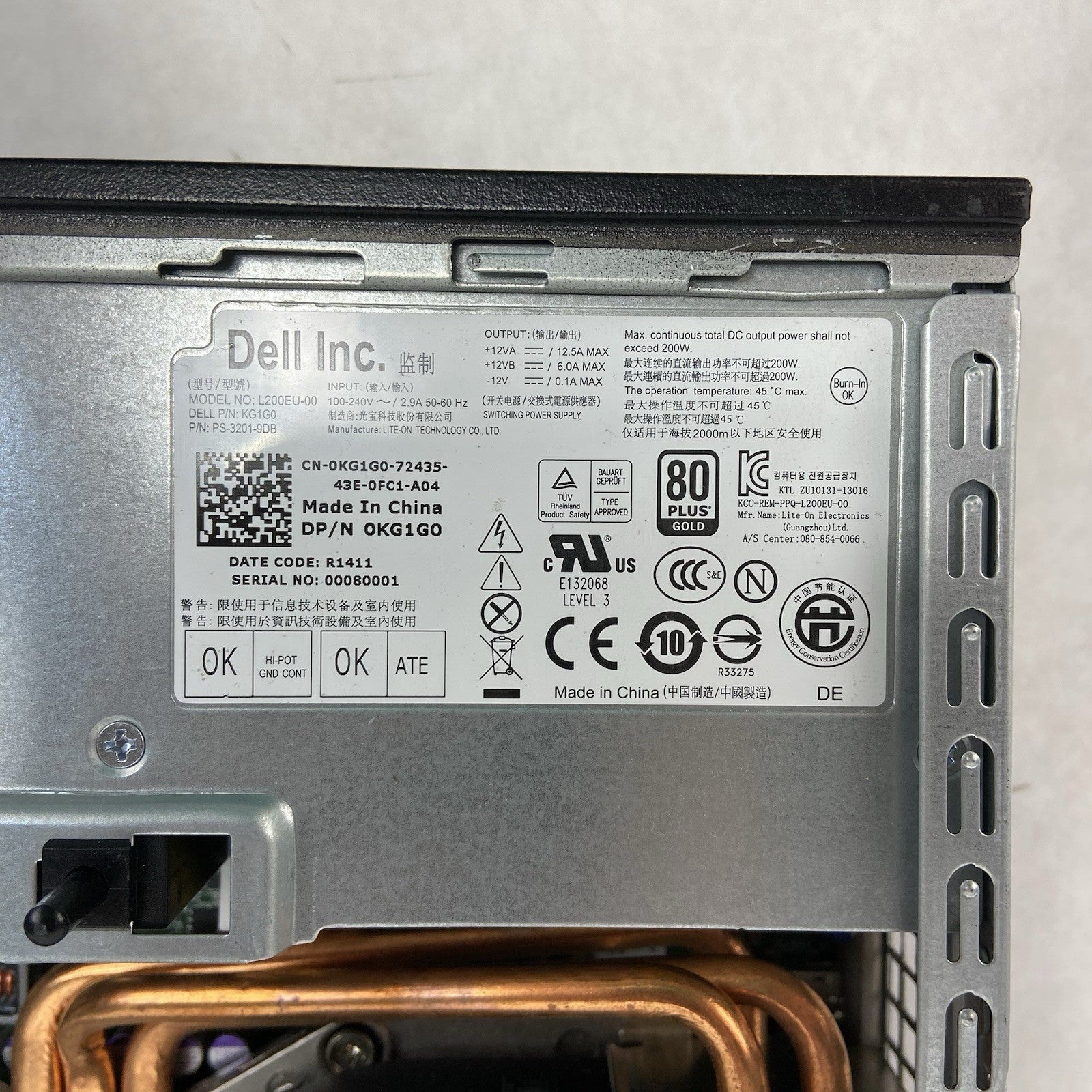 Dell Optiplex 7010 USFF Intel Core i5-3470s 2.9GHz 4GB RAM No HDD No OS9