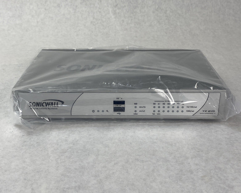 Sonicwall 01-SSC-4984 TZ 215 Wireless-N Network Security Appliance - Open Box