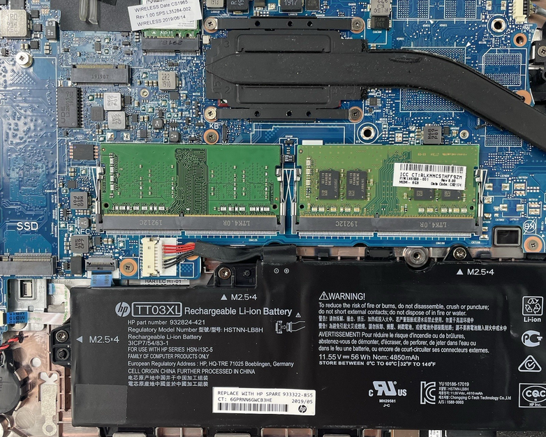 HP EliteBook 850 G6 15.6" i5-8365U 1.60 GHz 16 GB RAM No SSD/OS/AC - Corner