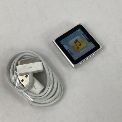 Apple iPod Nano 6th Generation A1366 8GB Silver Version 1.2