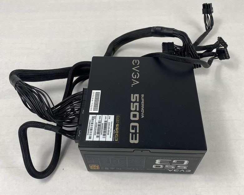 EVGA SuperNova 550 G3 220-G3-0550 80 Plus Gold 550W Power Supply Tested