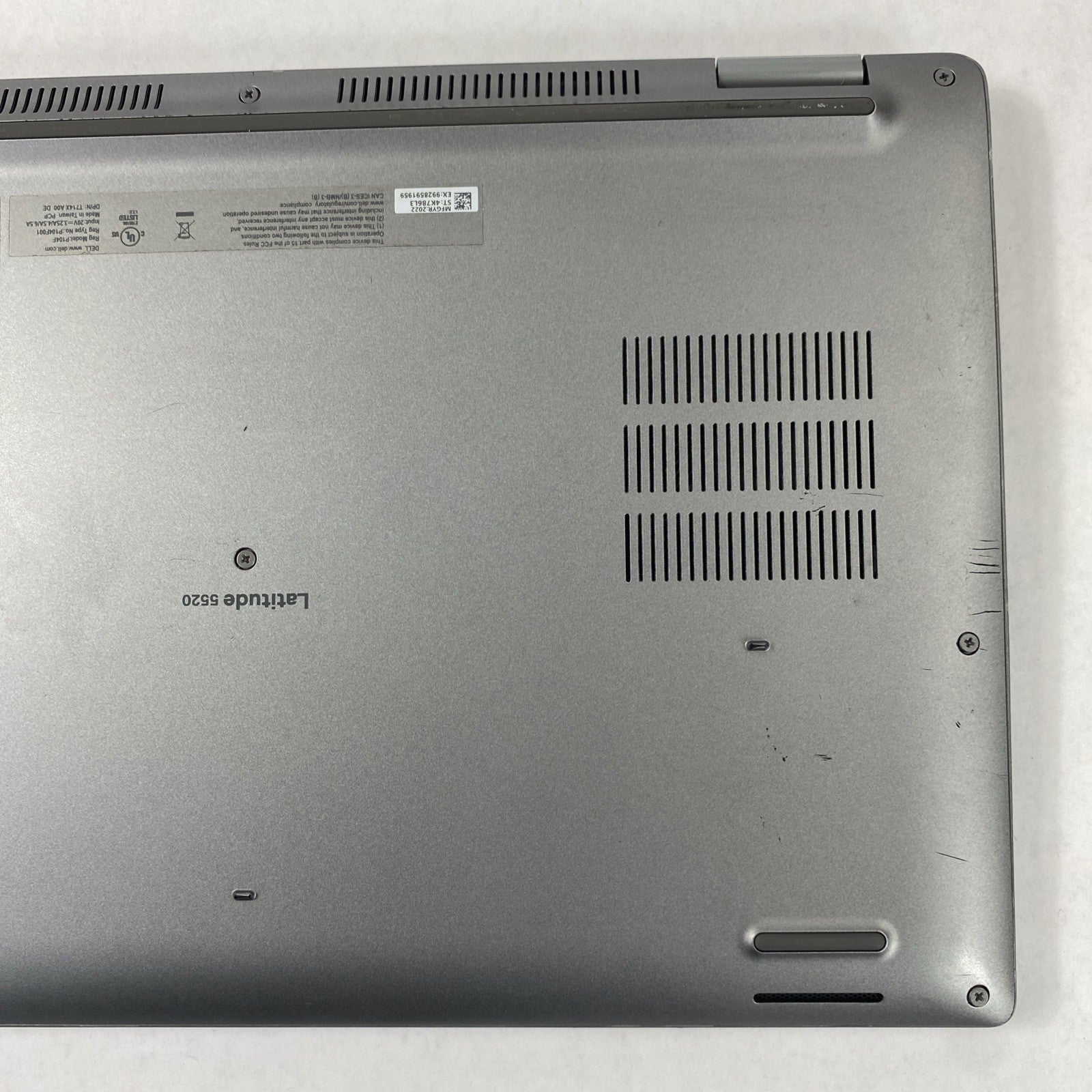 Dell Latitude 5520 15.6" Touch i5-1145G7 2.60 GHz 16 GB RAM No SSD No OS