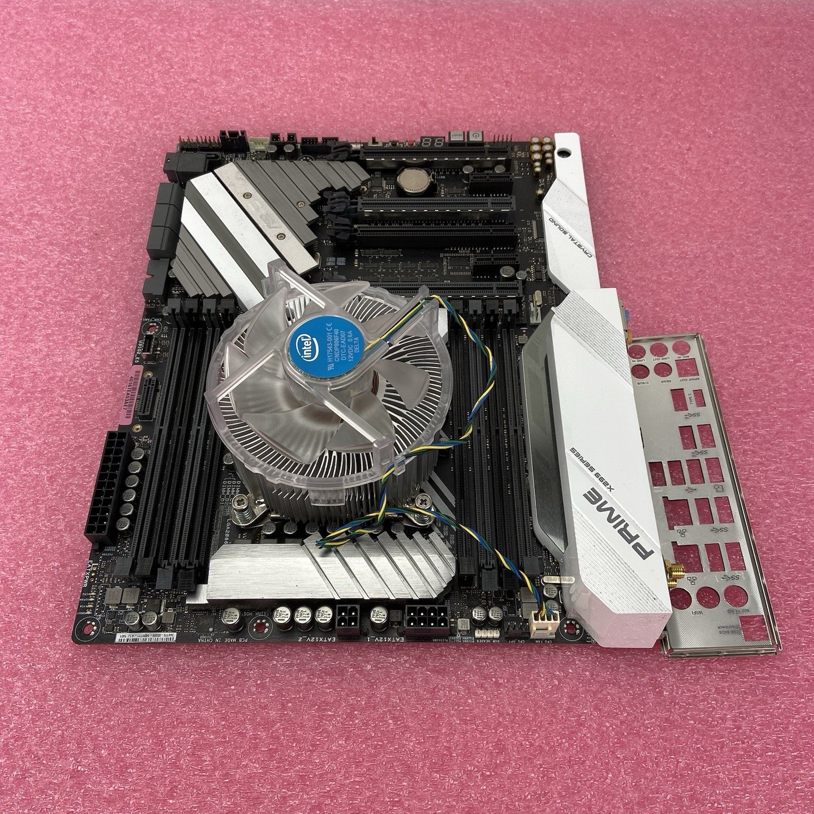 ASUS Prime X299-Deluxe Motherboard No CPU No RAM Power Tested3