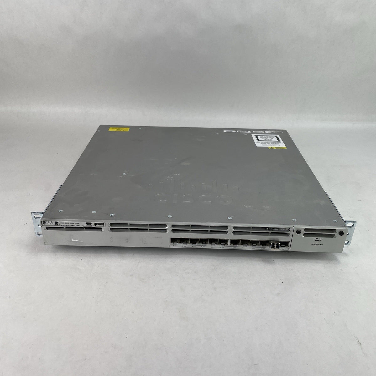 Cisco WS-C3850-12XS-S V02 IP Base Switch 12 SFP+ Eth Port 2X PSU - Tested1