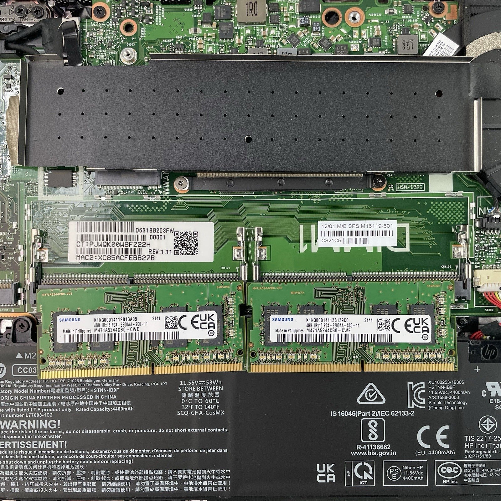 HP MT46 14" AMD Ryzen 3 Pro 4450U 2.50 GHz 8 GB RAM No SSD/OS/AC19
