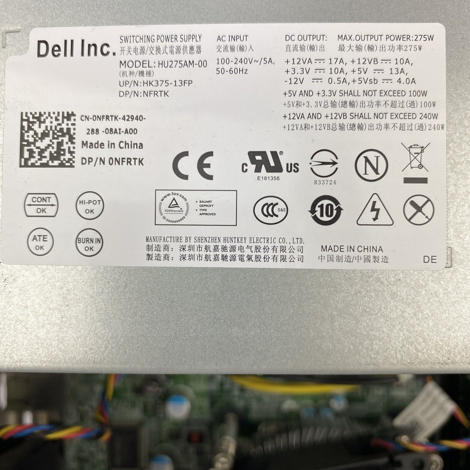 Dell Optiplex 7010 MT Intel Core i3-3220 3.30GHz CPU 4GB RAM No HDD No OS