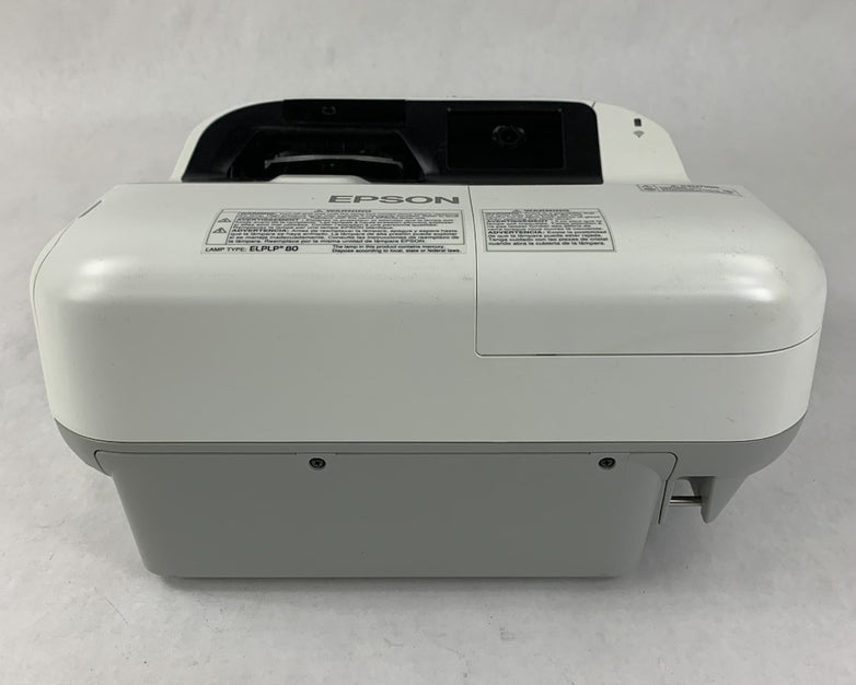 Epson BrightLink 595Wi H599A LCD Lamp Projector 1610 Lamp Hours - No Remote