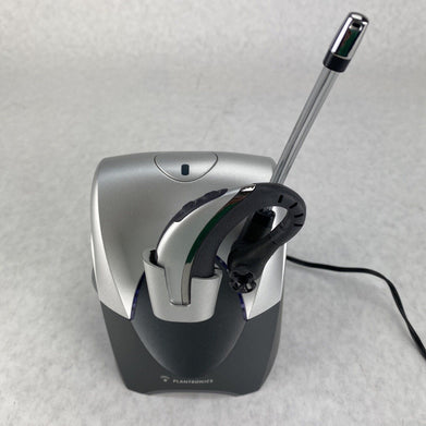 Plantronics CS70 NC Wireless Headset System Base, Earpiece, AC Power Adapter