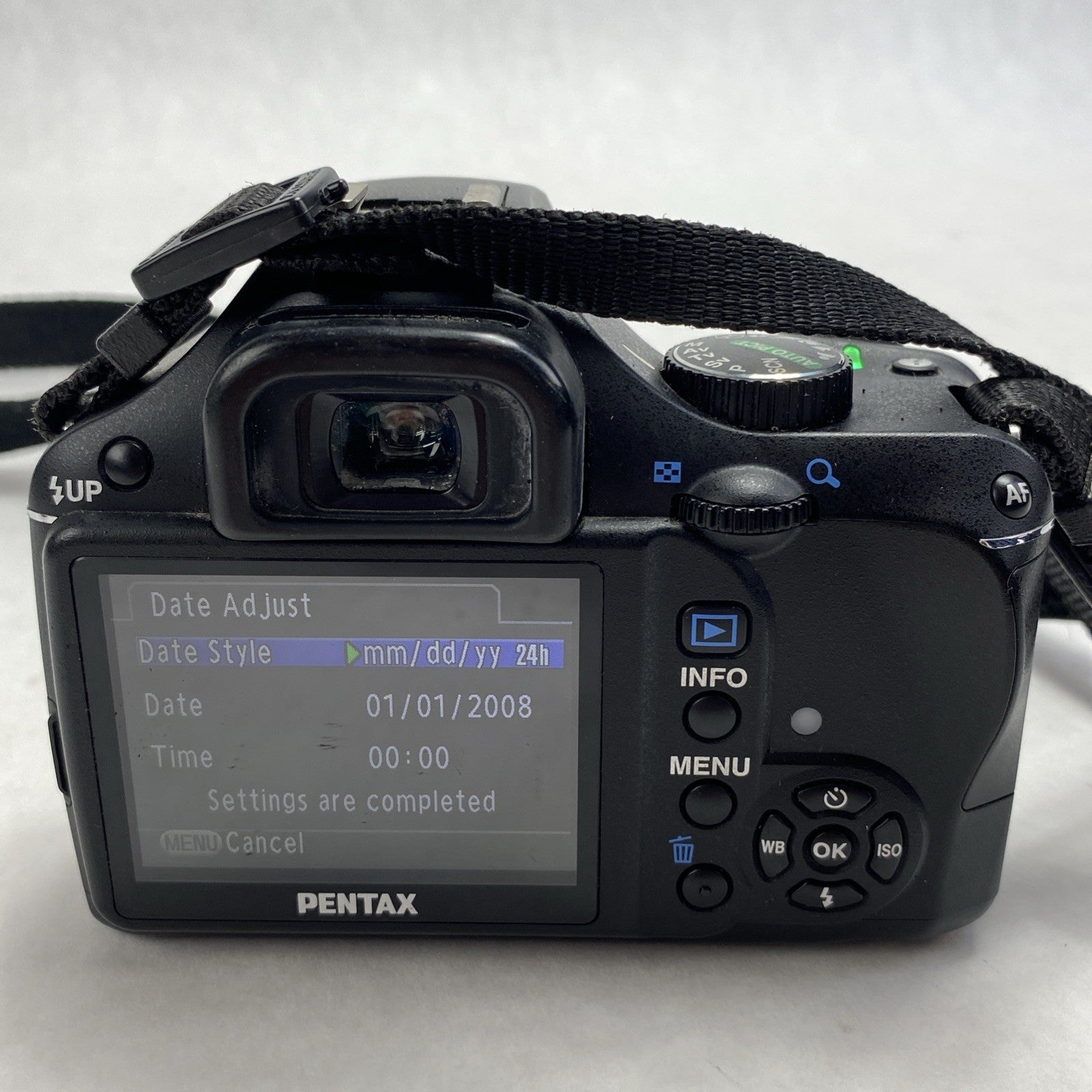 Pentax K2000 DSLR 10.2 MP Digital Camera With Bag And Flash No Cable - Tested6