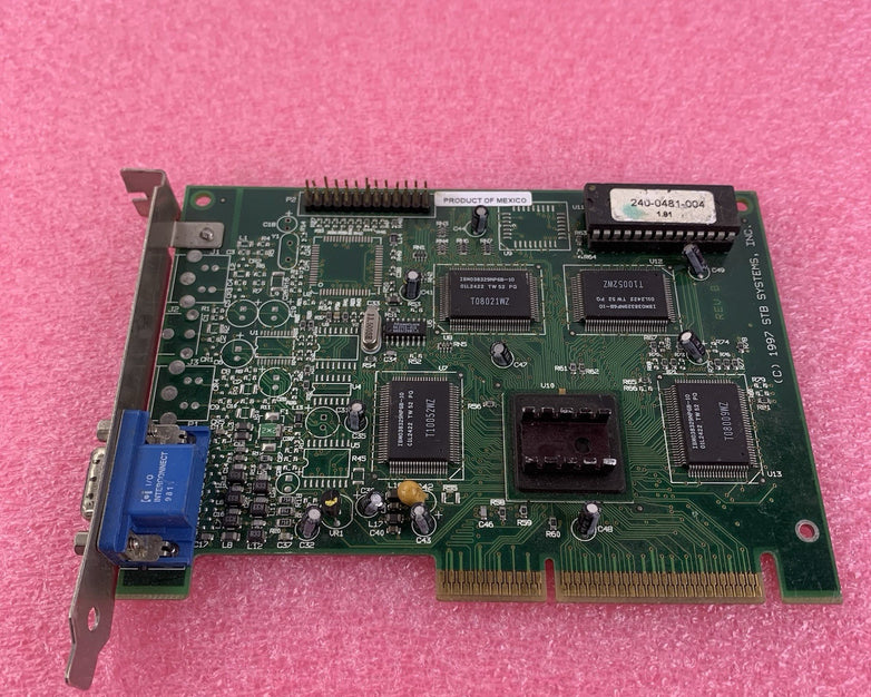 Vintage STB Systems 1X0-0620-305 Velocity 128 AGP Video Graphics Card - Untested