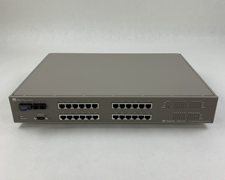 Bay Networks Baystack 350F-HD AL2012A08 24 Ports 10/100 Autosense Switch Tested