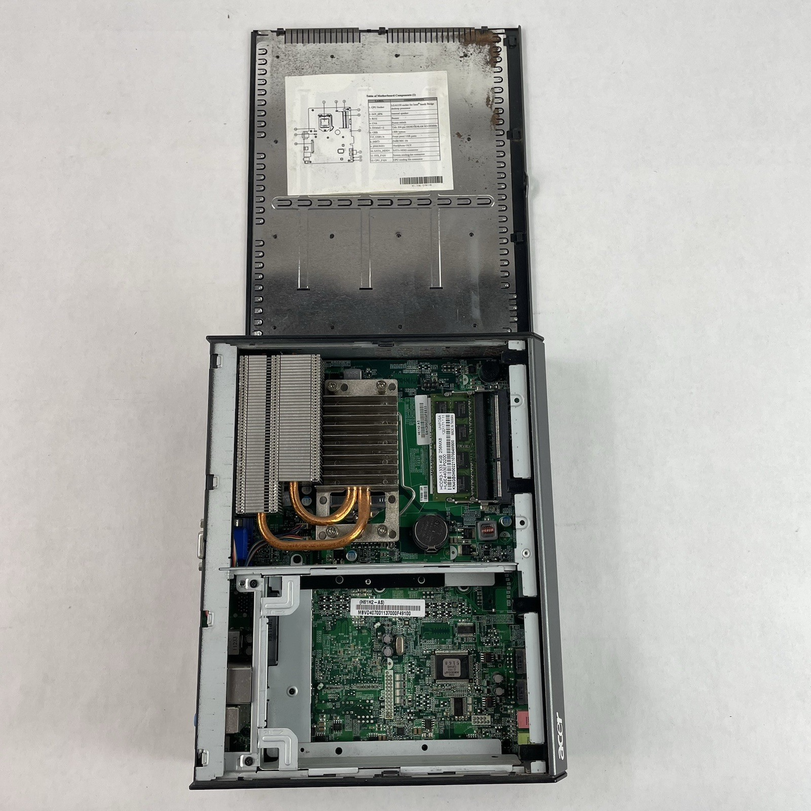 Acer Veriton L4618G Micro i3-2120 3.30 GHz 4 GB RAM No SSD/OS/AC9