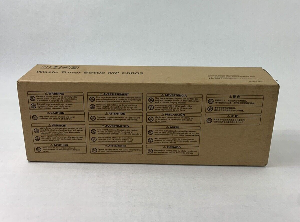 Ricoh D860-01 Waste Toner Bottle MP C6003