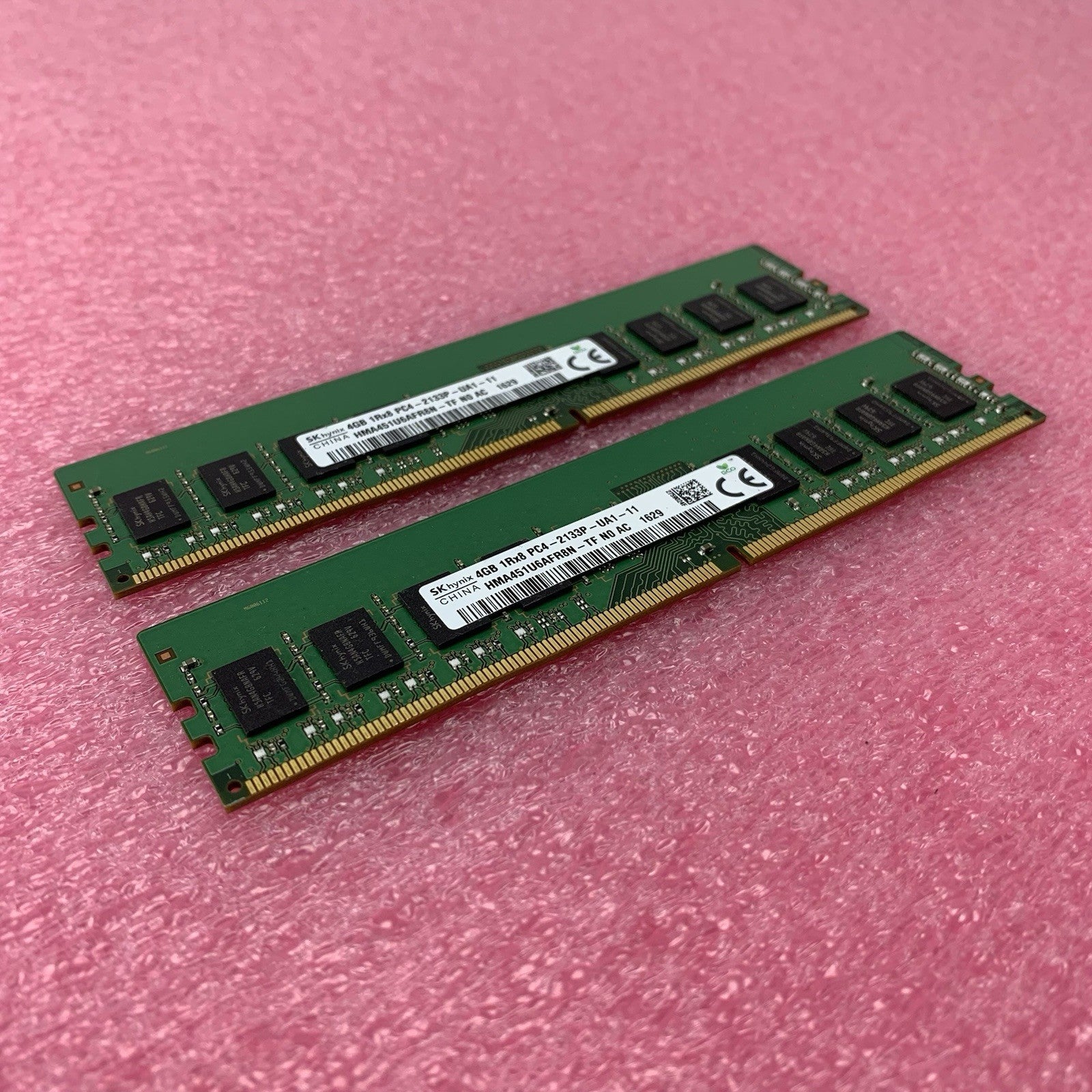 SK Hynix HMA451U6AFR8N-TF PC4-2133P-UA1-11 4GB 1Rx16 Desktop Memory RAM Lot of 20