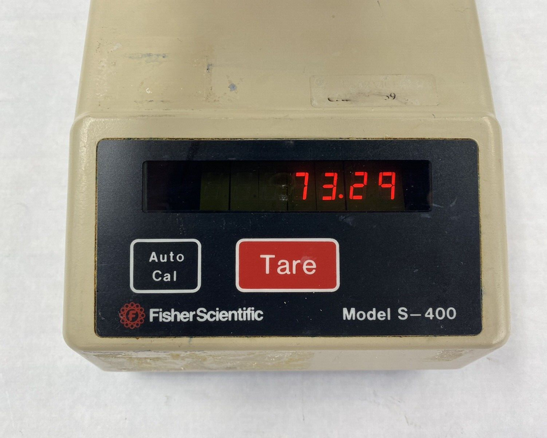 Fisher Scientific Model S-400 Digital Lab Scale Tested