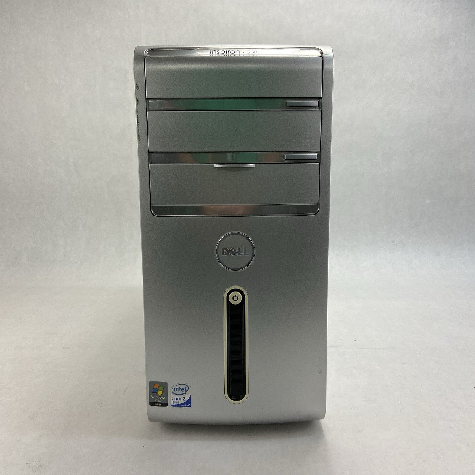 Dell Inspiron 530 MT Intel Core 2 Quad Q6600 2.4GHz 3GB RAM No HDD No OS1