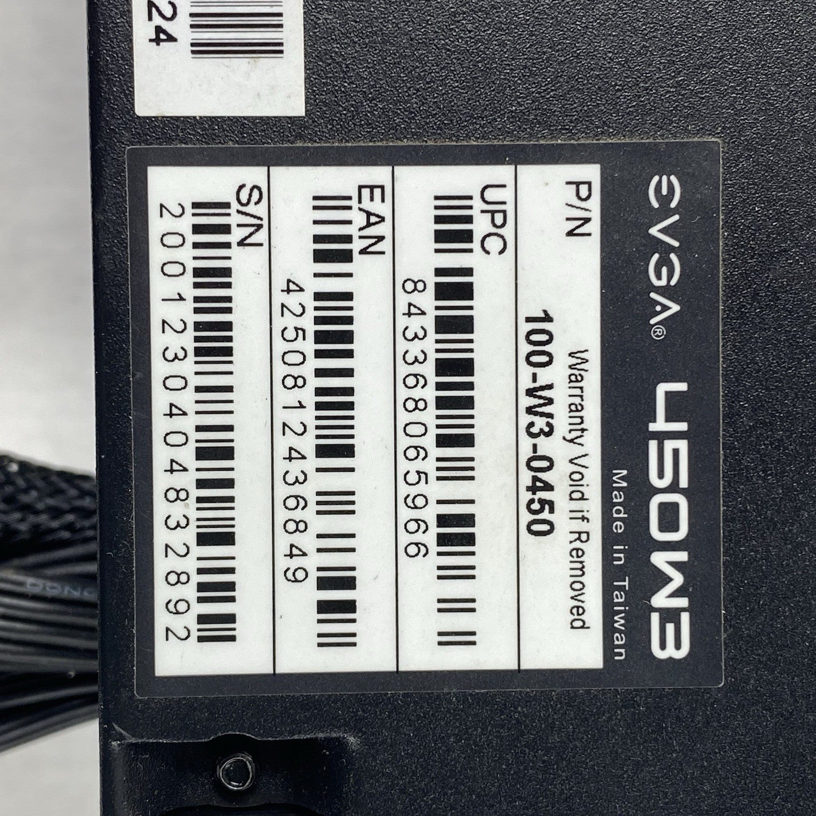 Evga 450 W3 100-W3-0450 80 Plus Switching Power Supply Tested