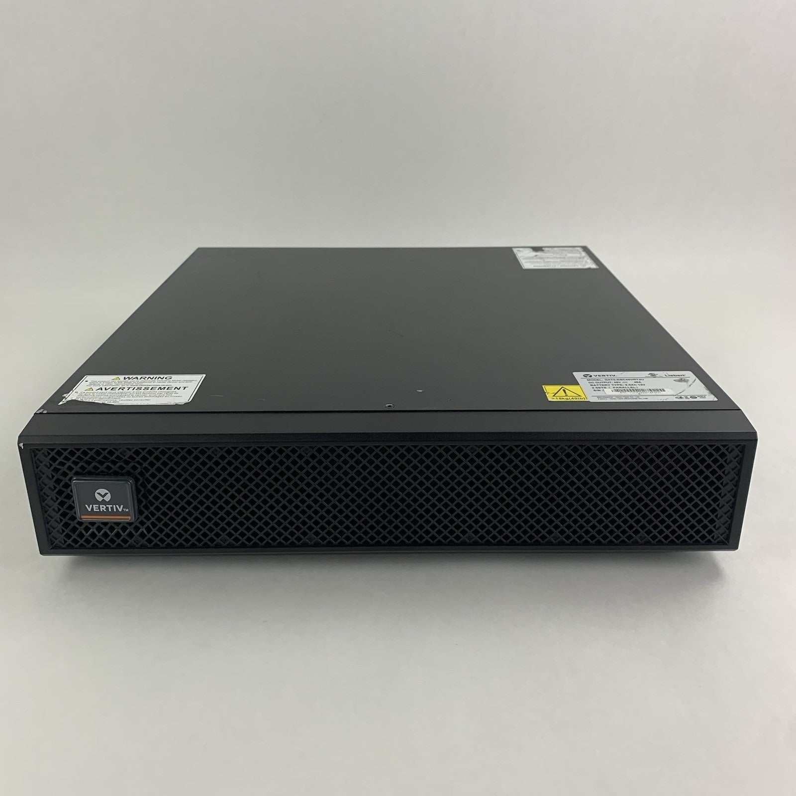 Vertiv Liebert GXT5-EBC48VRT2U GXT5 Tested w/ Rack Ears No Batts No Faceplate1