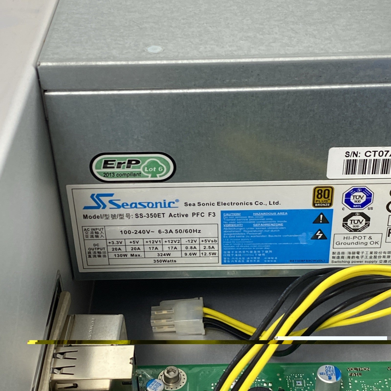 Thermo Scientific BRE0016997-03 Fujitsu D3231-S11 GS 3 Data Acquisition Exactive19