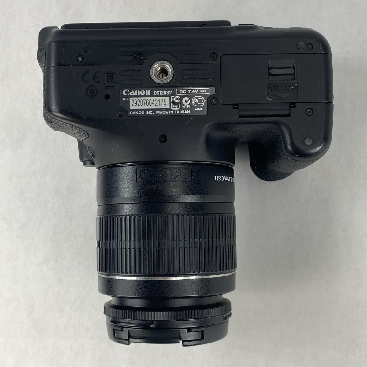 Canon DS126311 Camera EFS 18-55mm Macro 0.25m/0.8ft Zoom Lens w/Battery and Dock15