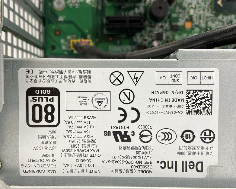 Dell Optiplex 3010 DT Intel Core i3-3220 3.3GHz 4GB RAM No HDD No OS