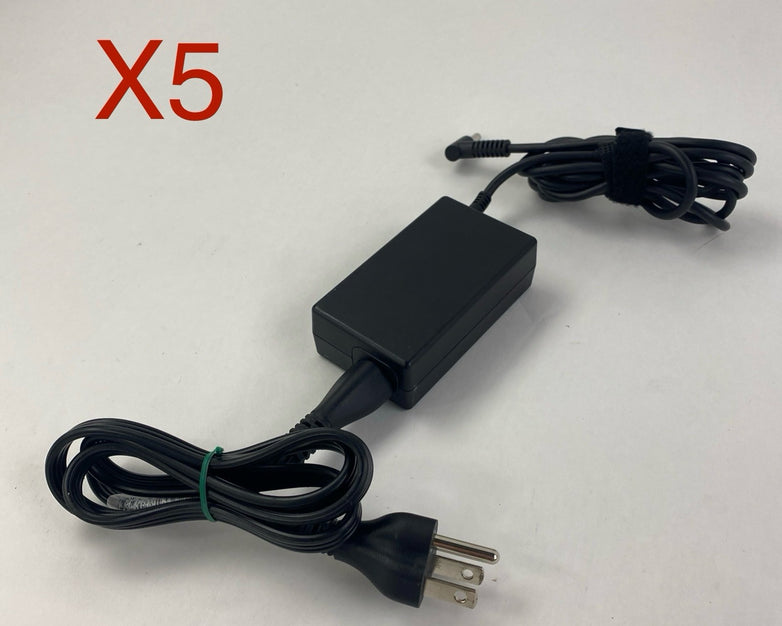 HP TPN-CA16 65W 19.5V 3.33A Blue Tip Barrel AC Adapter - Mixed Lot of 5