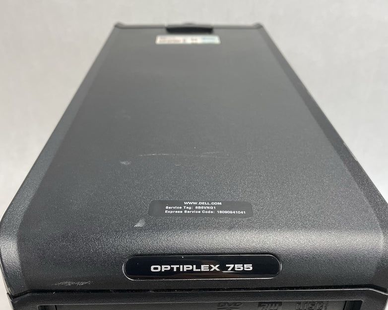 Dell OptiPlex 755 Desktop Intel Core 2 Duo E8300 2.83 GHz 2 GB Ram No HDD No OS