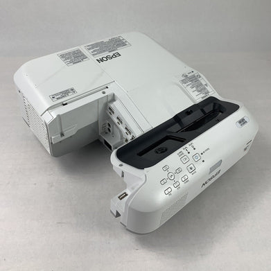 Epson H741A BrightLink 685Wi LCD Projector 2428 Lamp Hours - Missing Port Cover