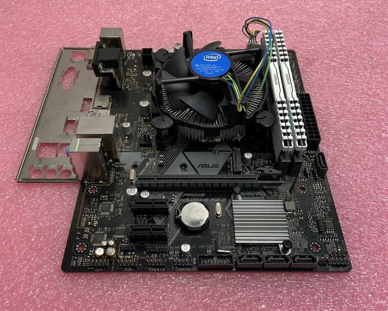 ASUS Prime H310M-E R.2 Motherboard Intel Core i5-9400 2.9GHz 16GB RAM w/IO Shiel
