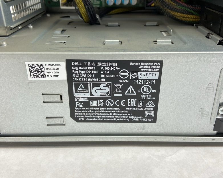 Dell Precision 5810 MT Intel Xeon E5-1603 V3 2.8GHz 32GB RAM K2200 No HDD/OS