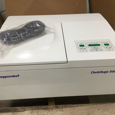 Eppendorf 5402 Centrifuge  Includes Power Supply  Err 6  Parts or Repair Only