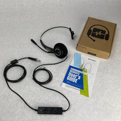 Lot of 5 Voice joy T600F-USB Wired Binaural Headset