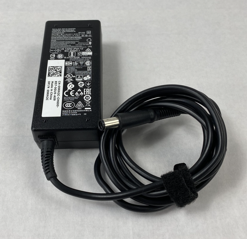 Lot of 7 Dell HA65NS5-00 DP/N: 09RN2C 65W 19.5V 3.34A AC Adapter