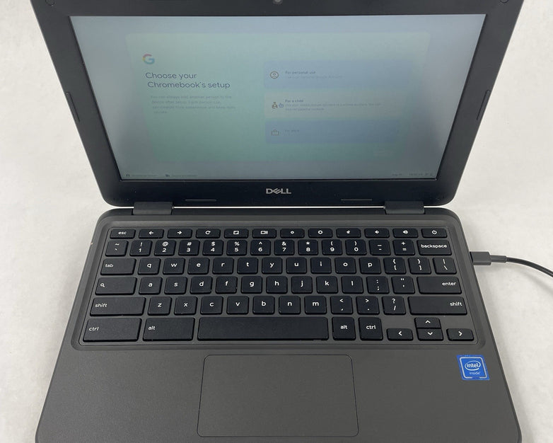 Dell ChromeBook 3100 11.6" Celeron N4020 1.10 GHz 4 GB RAM 16 GB Storage