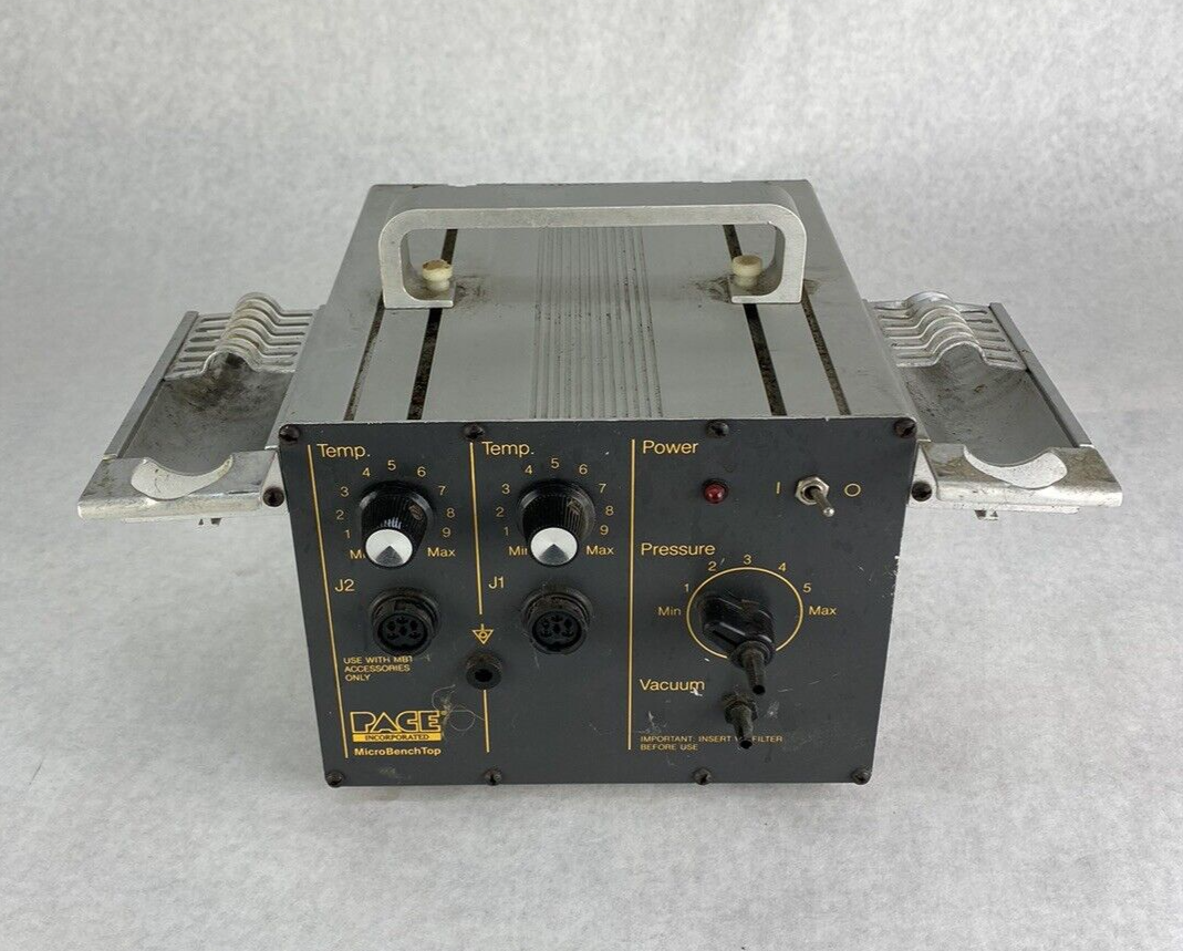 Pace MBT-200 MicroBenchTop Soldering Unit Power Tested No Power Cord