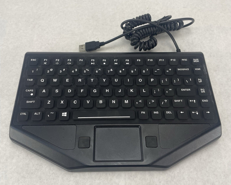 TG3 Electronics TG3-TP-USB-BLTX Rugged Keyboard KBA-BLTXR-UCNNR-US Tested