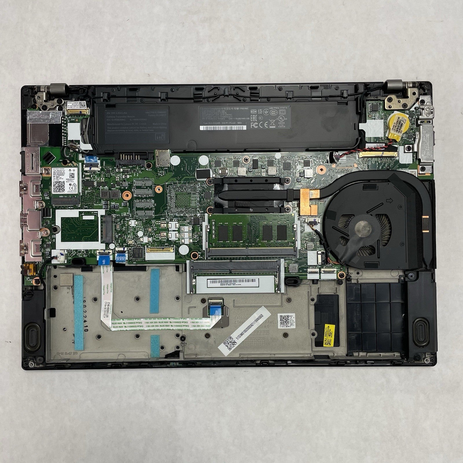 Lenovo ThinkPad T480 14" i5-8350U 1.70 GHz 8 GB RAM No SSD/OS/AC/Batt- No Bottom12