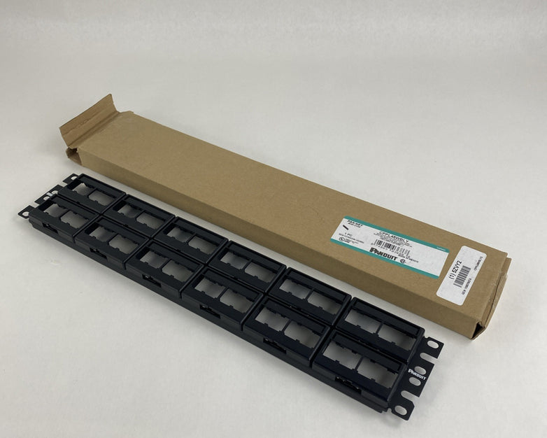 Panduit CPPL48WBLY Patch Panel Mini-Com Rack Mt 48 Port