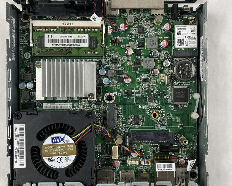 Lenovo ThinkCentre M600 Micro Pentium J3710 1.60 GHz 4 GB RAM No SSD/OS