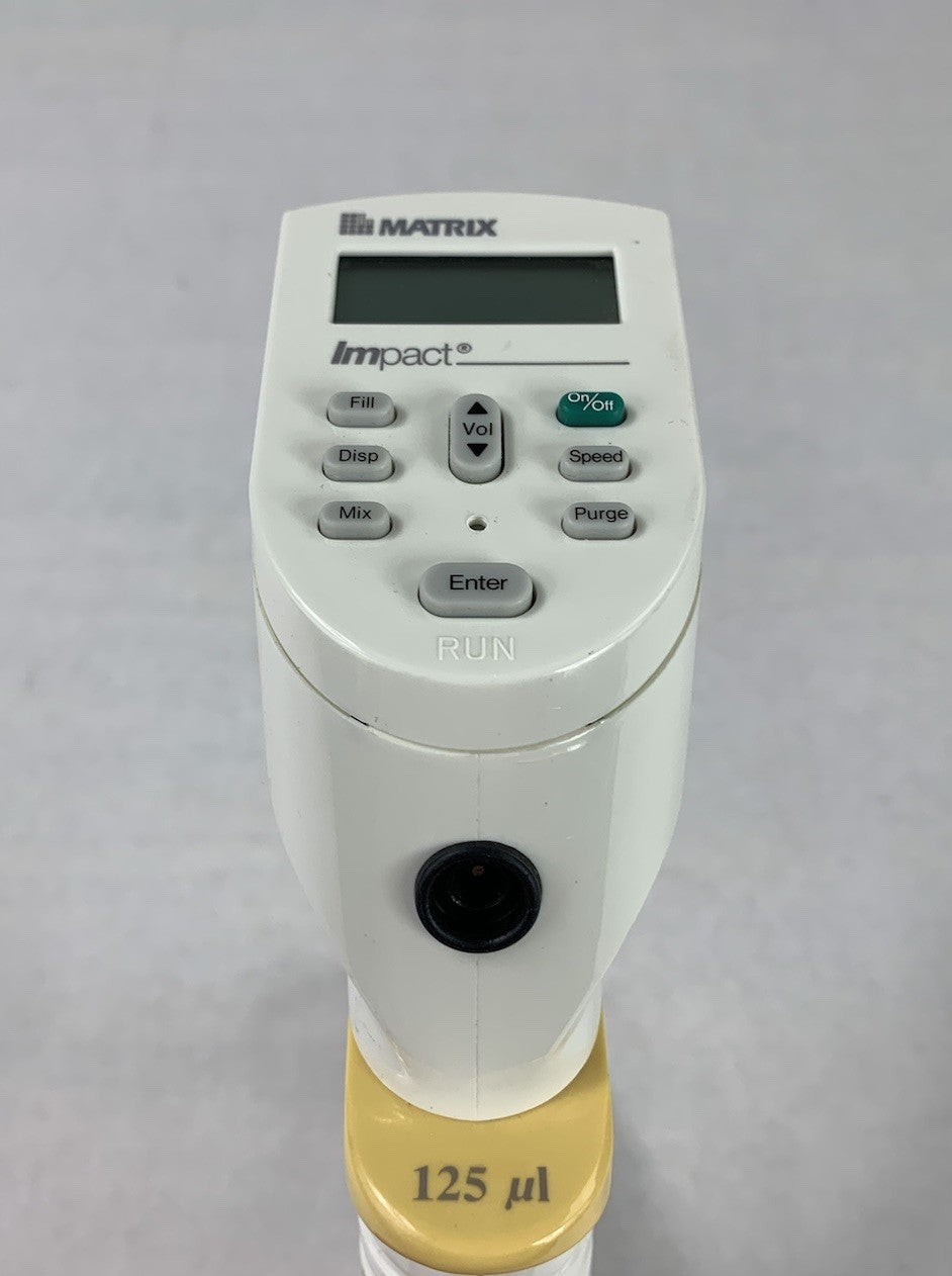 Matrix Impact 125 µL 16-Channel Electronic Pipette