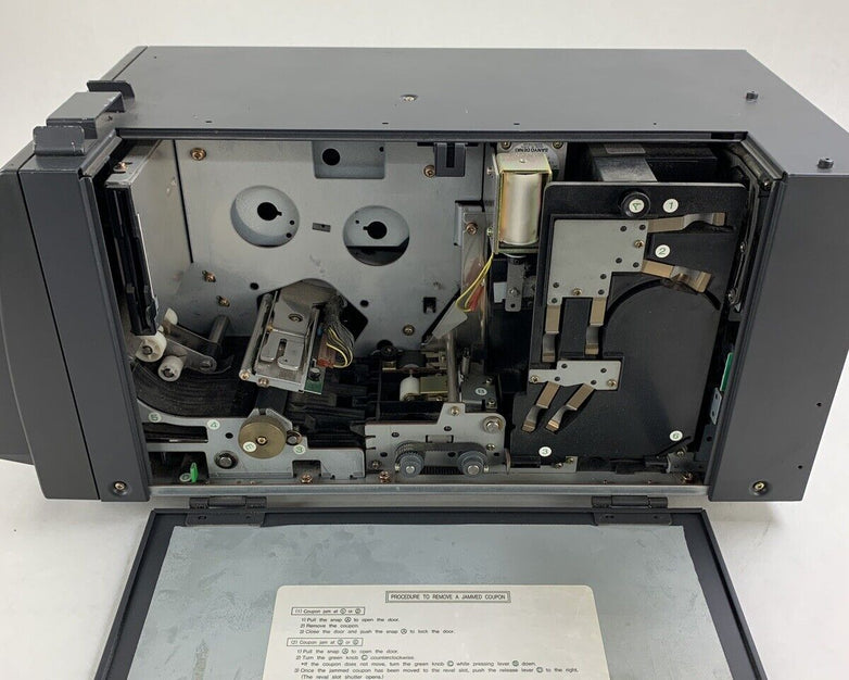 Fujitsu ATB Printer 9811 CA02421-A041 Powers On No Ribbon or Cards For Parts