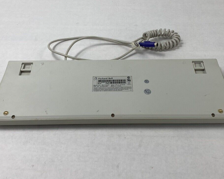 Packard Bell Model SK-2100W PS/2 Keyboard For Parts or Repair