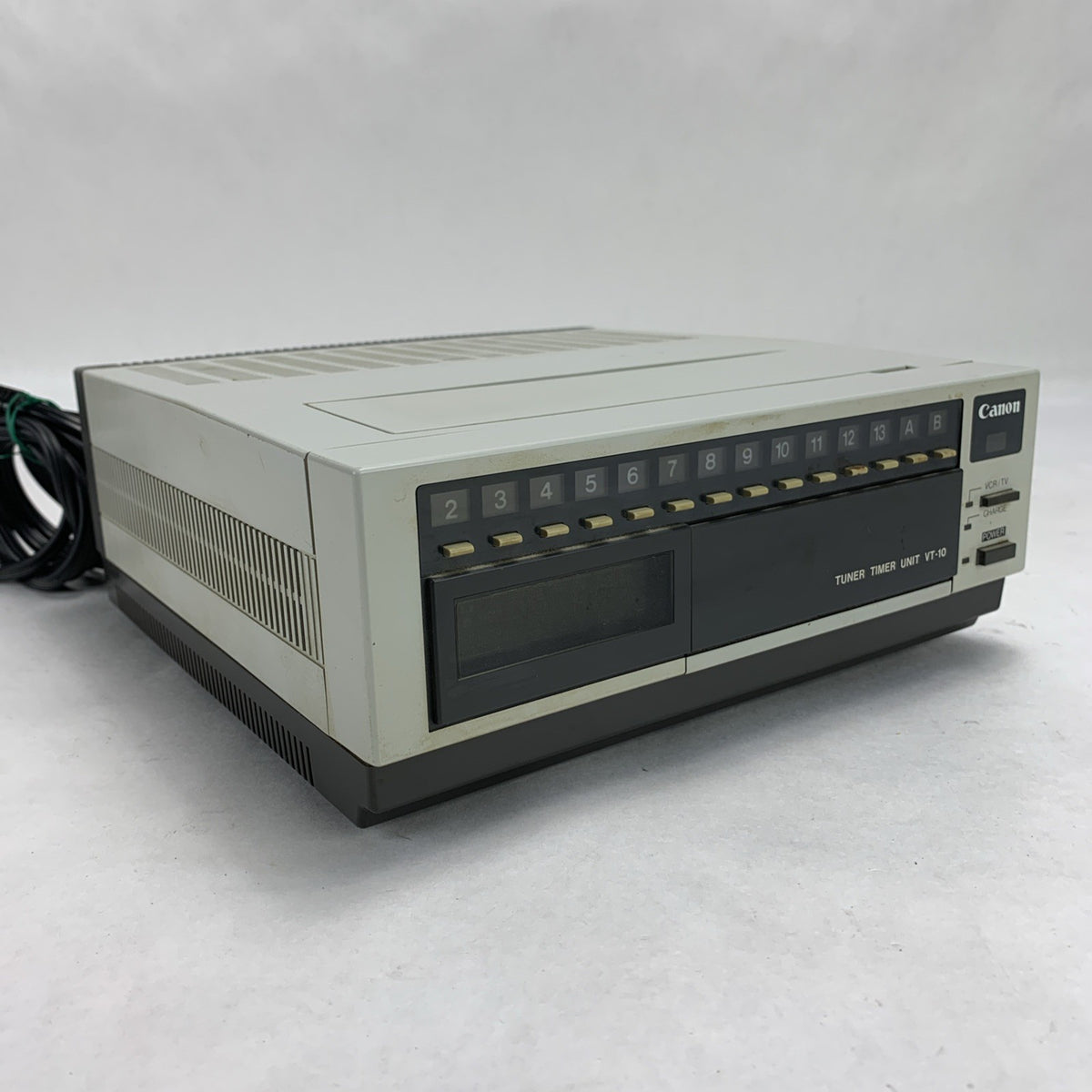 Vintage Canon VT-10A 120V 60Hz 43W Tuner Timer Unit VT-10 0