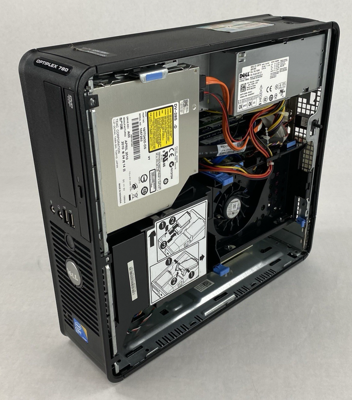 Dell OptiPlex 780 SFF Intel Core 2 Duo E8400 3.00GHz 8GB RAM No HDD No OS