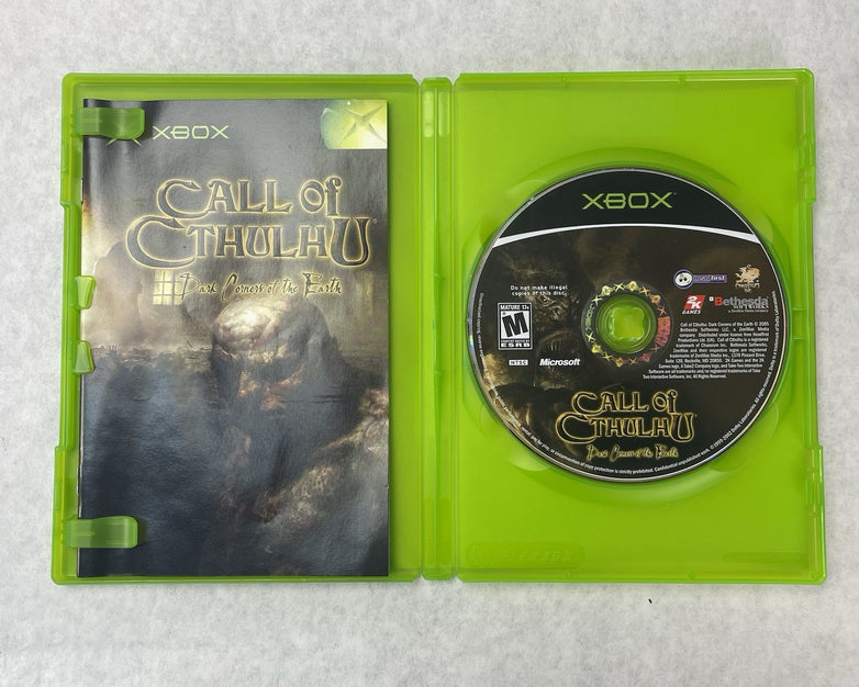 Call of Cthulhu Dark Corners of the Earth Xbox Complete CIB