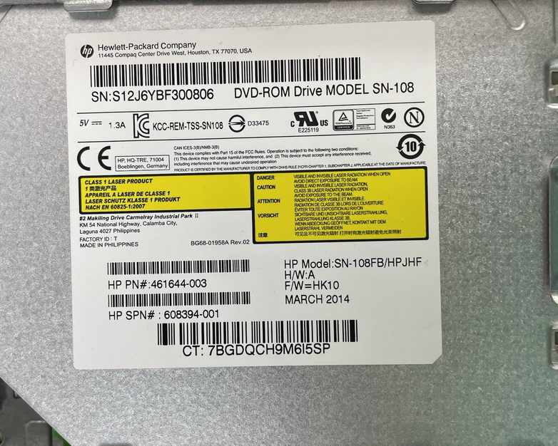 HP EliteDesk 800 G1 SFF i5-4570 3.20 GHz 8 GB RAM No HDD/OS