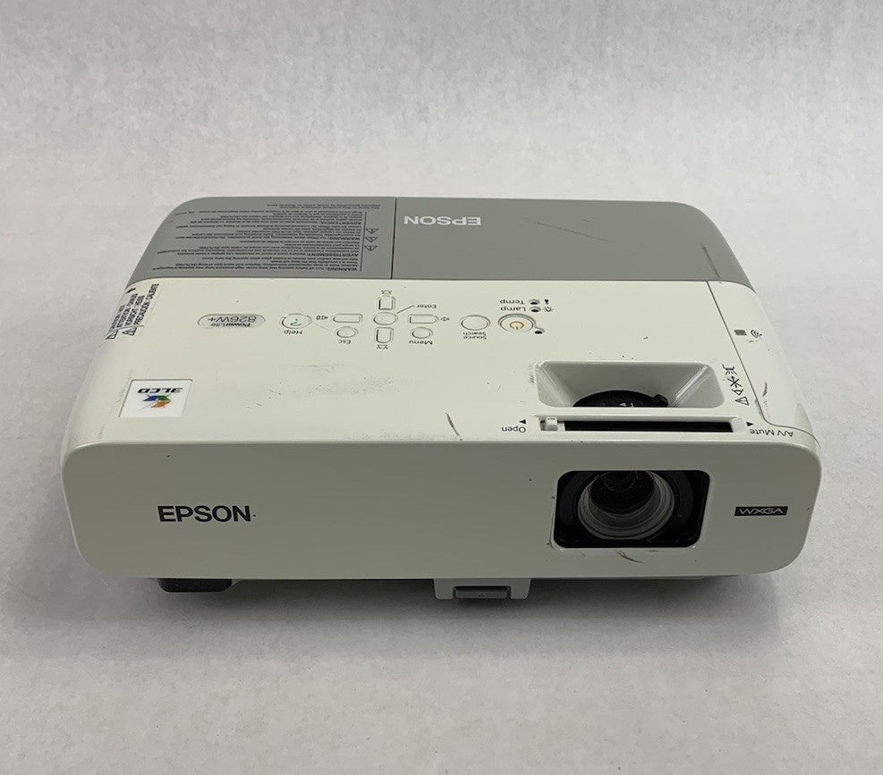 Epson Powerlite 826W+ H357A LCD Projector 4997 Lamp Hours