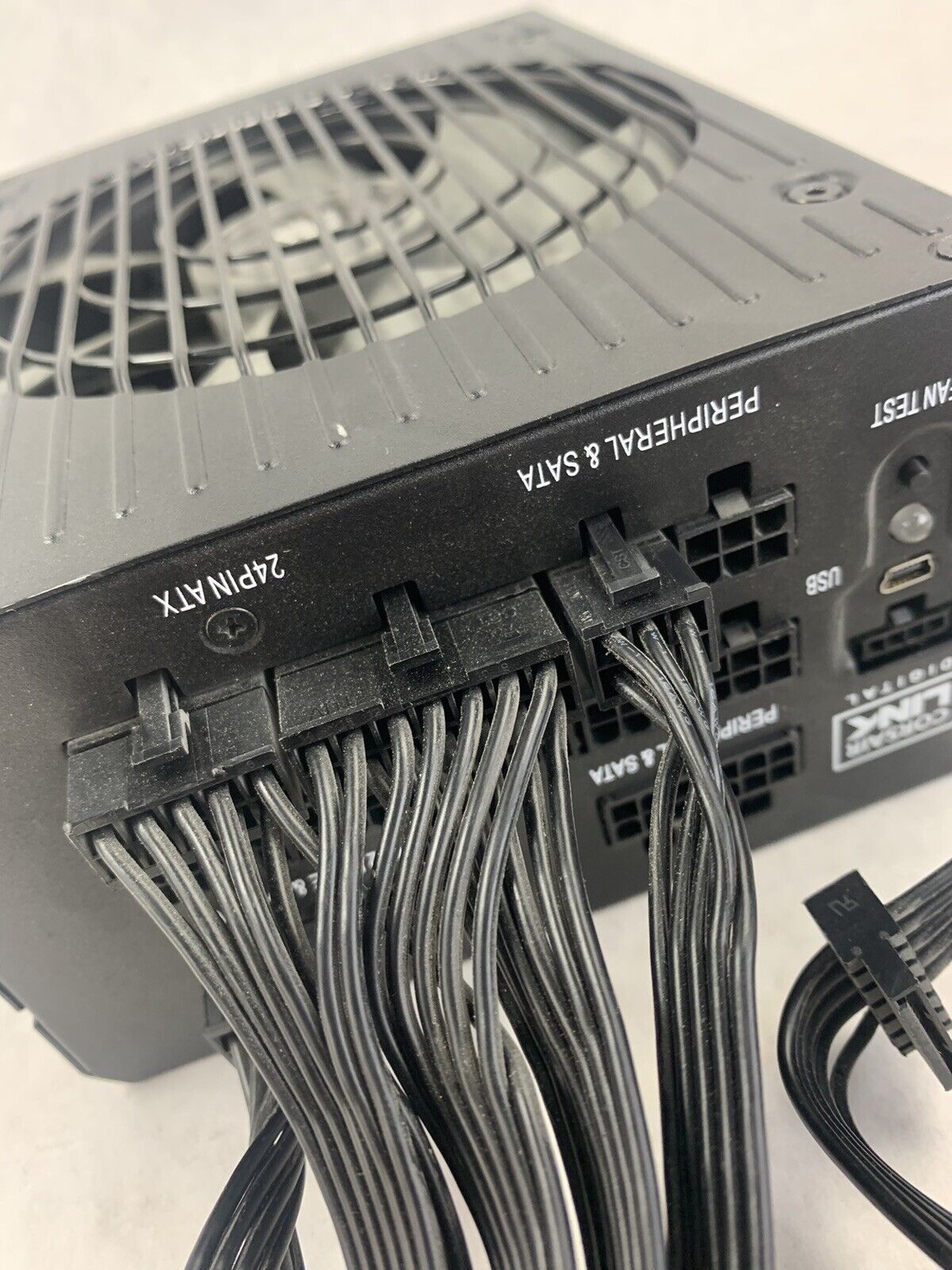 Corsair HXi Series HX850i 850W PSU Black 80+ Platinum (Used, Runs Well)