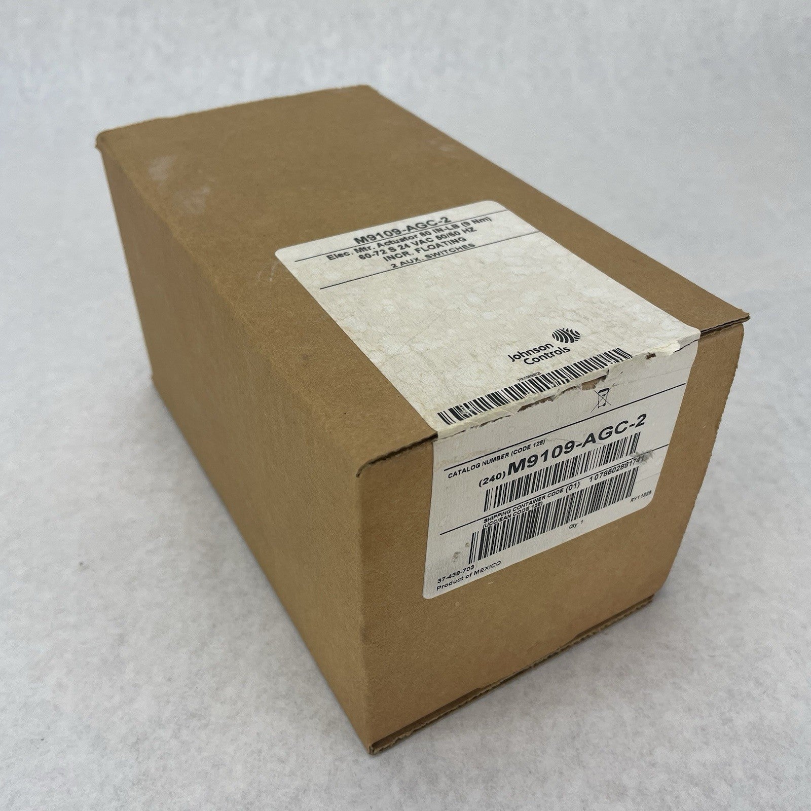 Johnson Controls M9108-AGC-2 Non-Spring Return Electric Damper Actuator "J6D"0