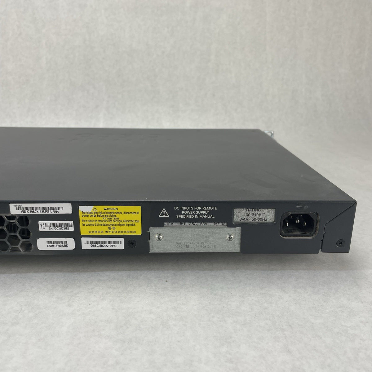 Cisco Catalyst WS-C2960X-48LPS-L V04 - Tested8
